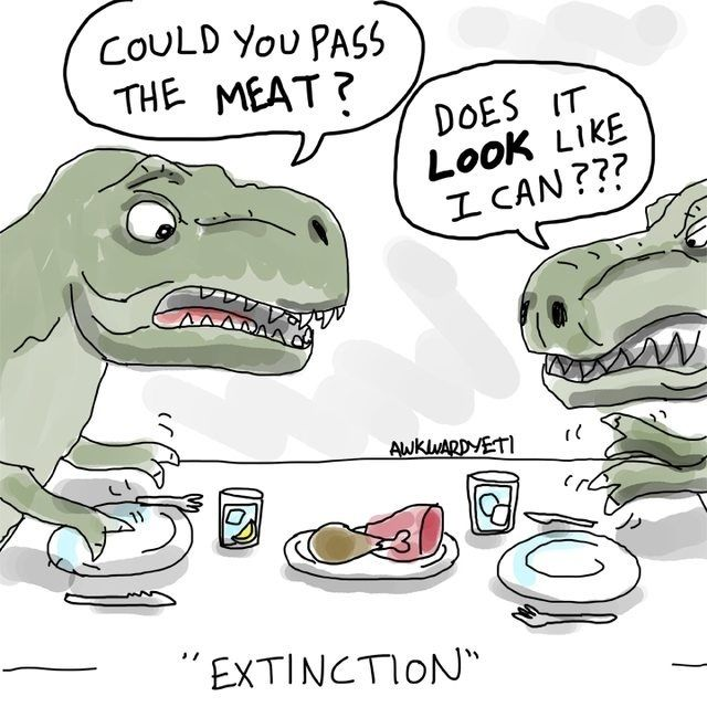 Dinosaur Extinction Meme